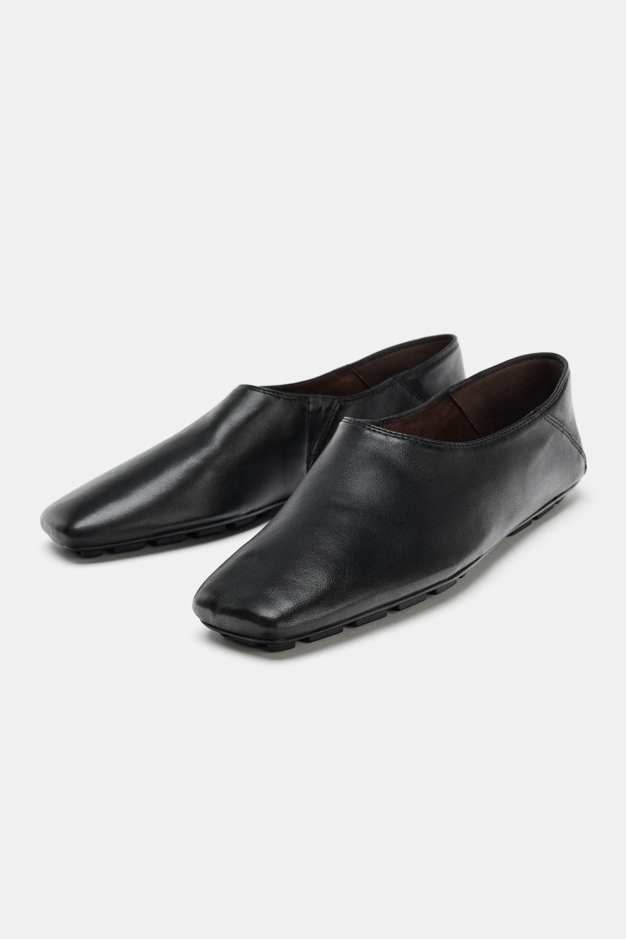 LIMITED EDITION FLAT LEATHER SHOES