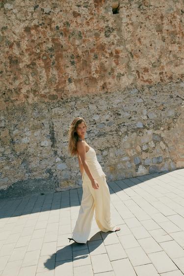 PLEATED TROUSERS - Vanilla by Zara - Image 2