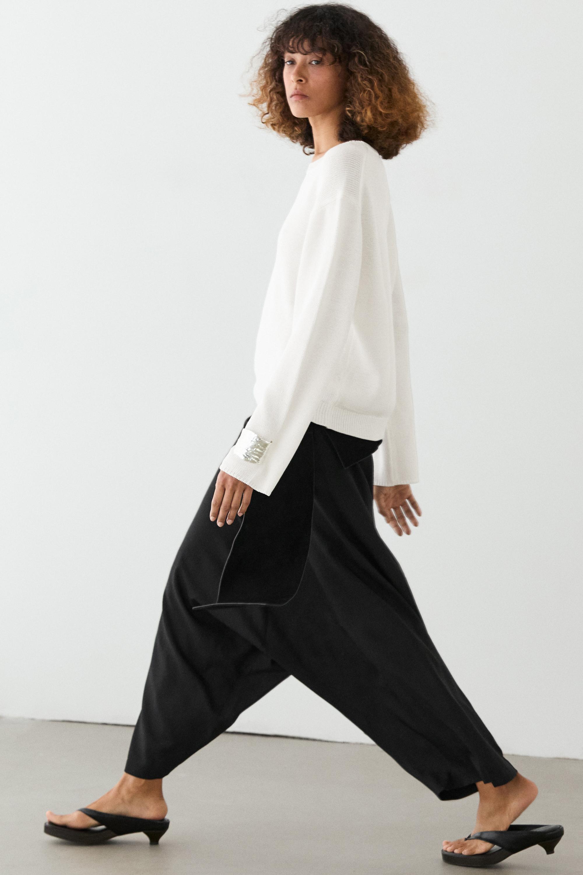 Pull en maille 100 % coton mercerisé