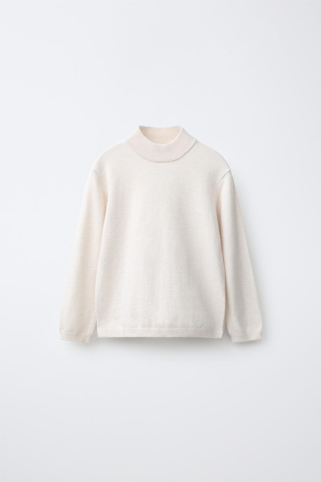 HIGH NECK KNIT JUMPER