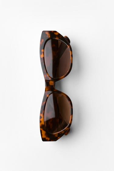 LUNETTES DE SOLEIL ŒIL-DE-CHAT - Marron de Zara