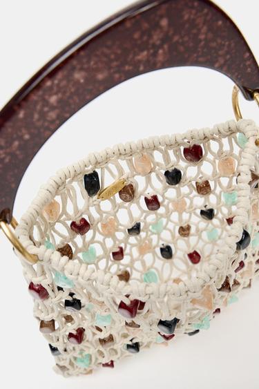 SAC SEAU À FANTAISIE - Beige clair de Zara - Image 6