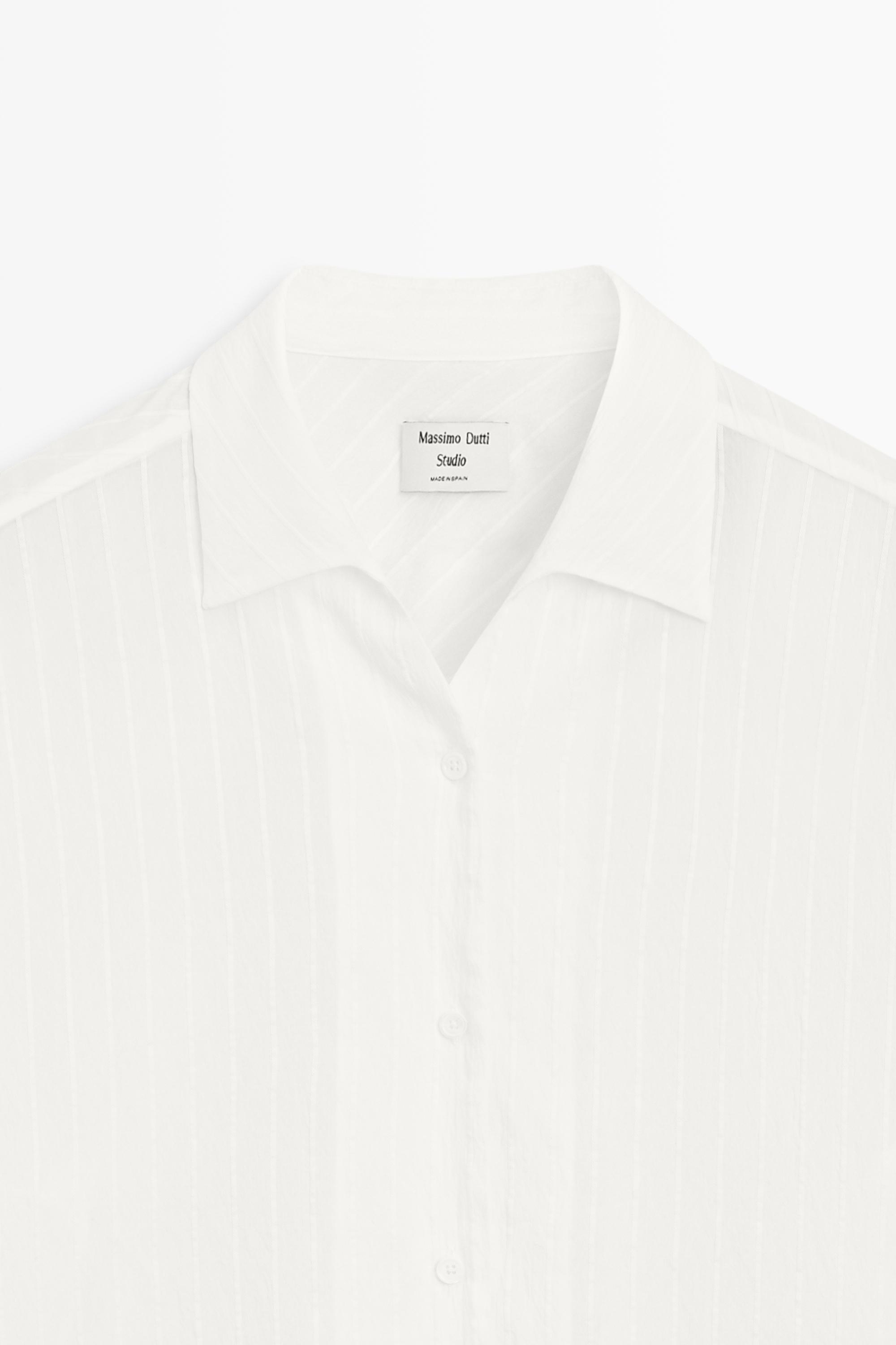 Striped Flowing Shirt - STUDIO
