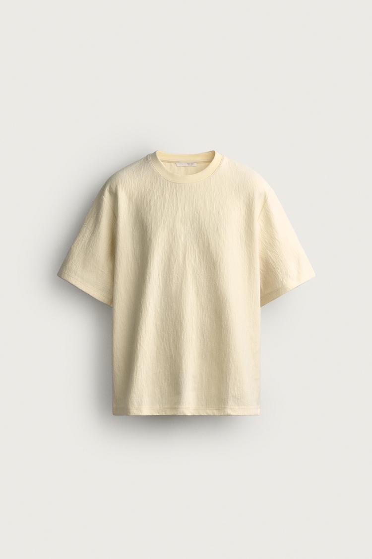 TEXTURED RELAXED FIT T-SHIRT