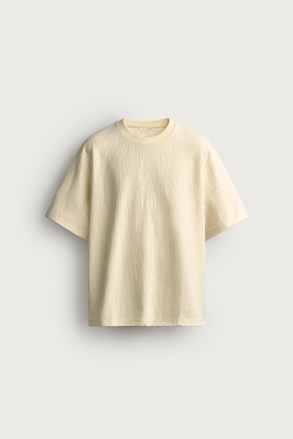TEXTURED RELAXED FIT T-SHIRT