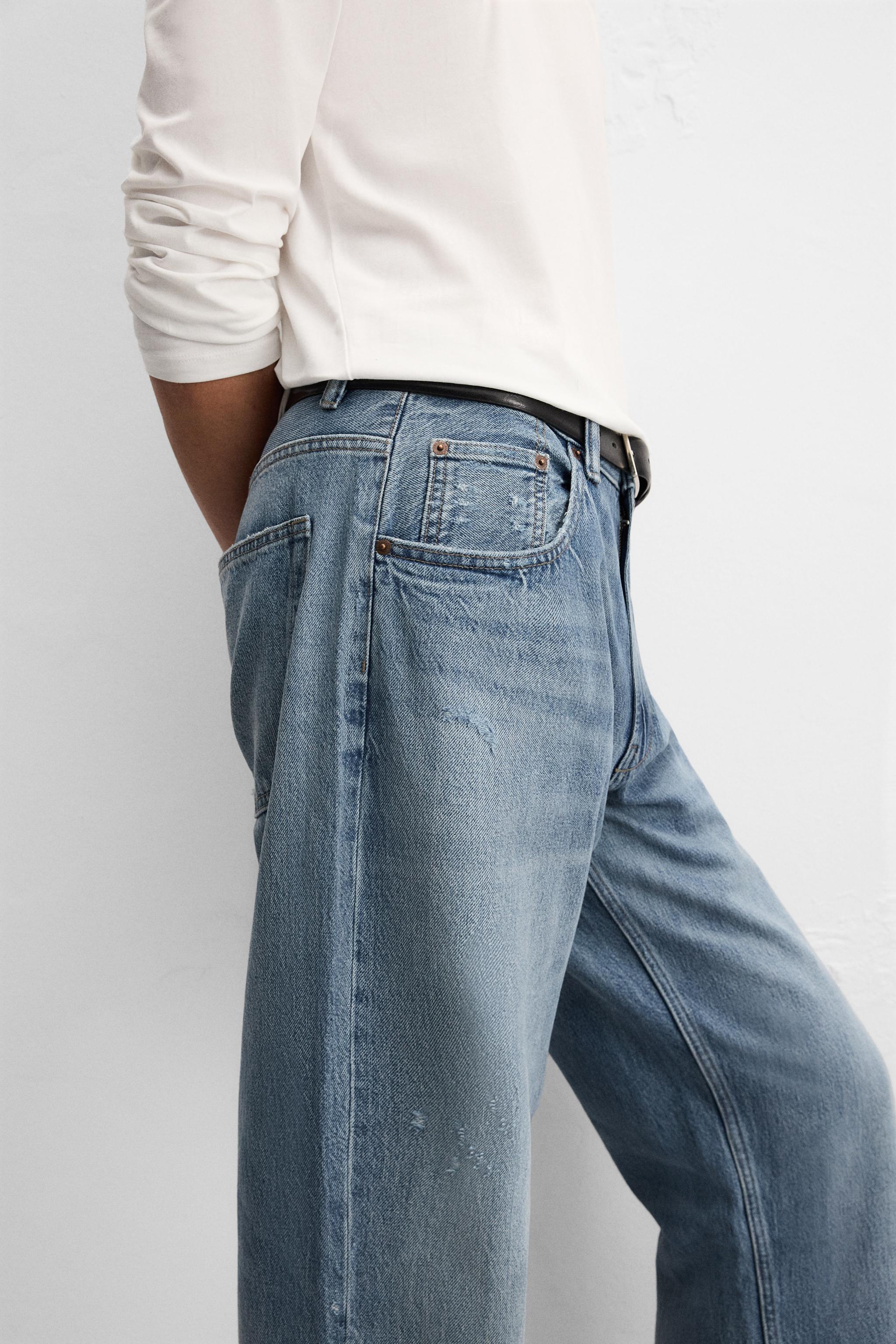 BAGGY FIT JEANS - Black | ZARA United States