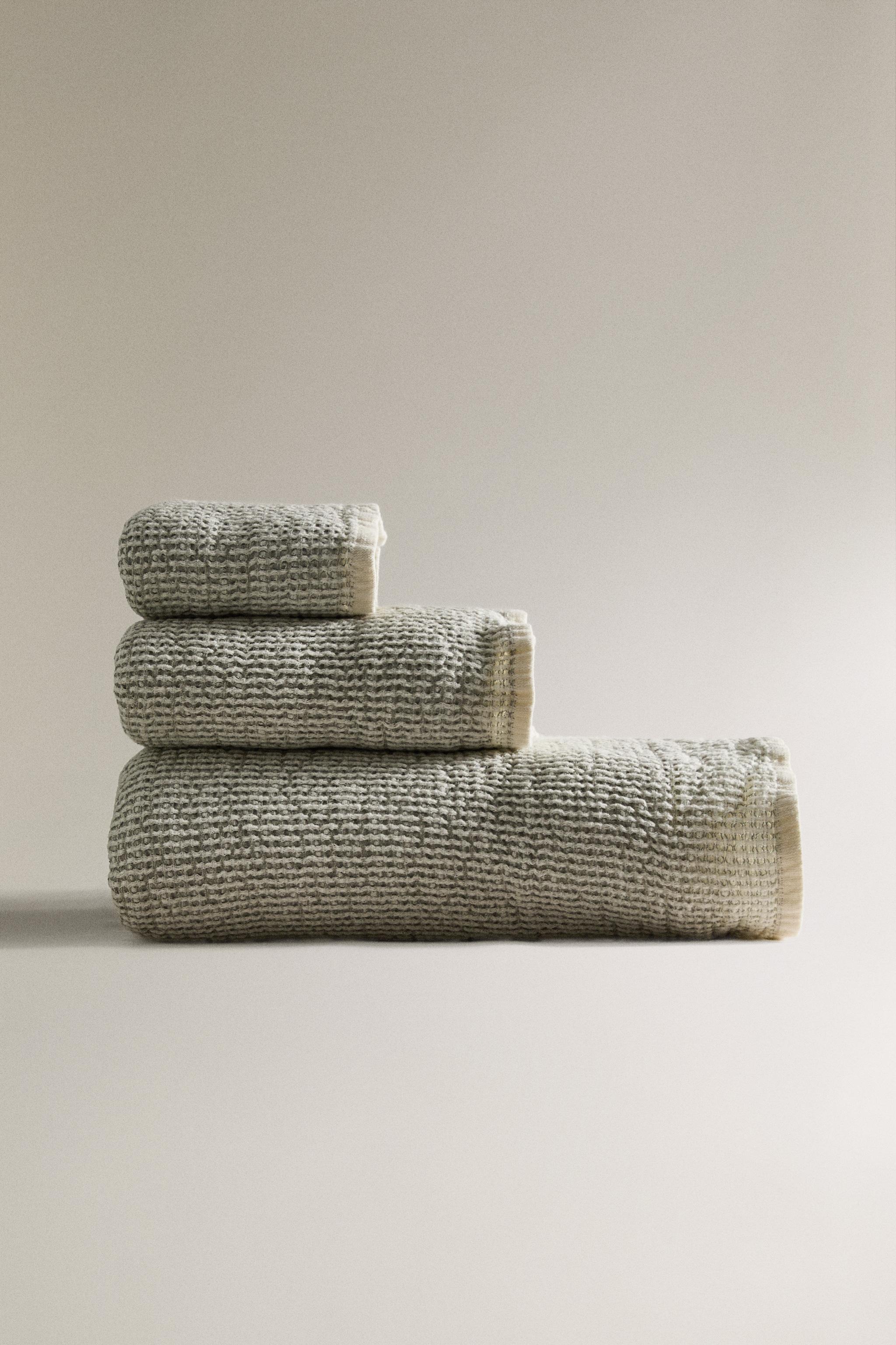 ZARA HOME - ZARA HOME フード付きバスタオル エレファント柄 ベビー用フード付きバスタオル | Zara Home 日本