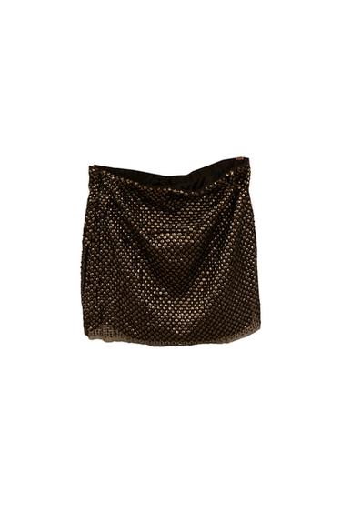 FALDA MINI LENTEJUELAS