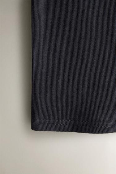 TOP COTON - Bleu marine de Zara - Image 3