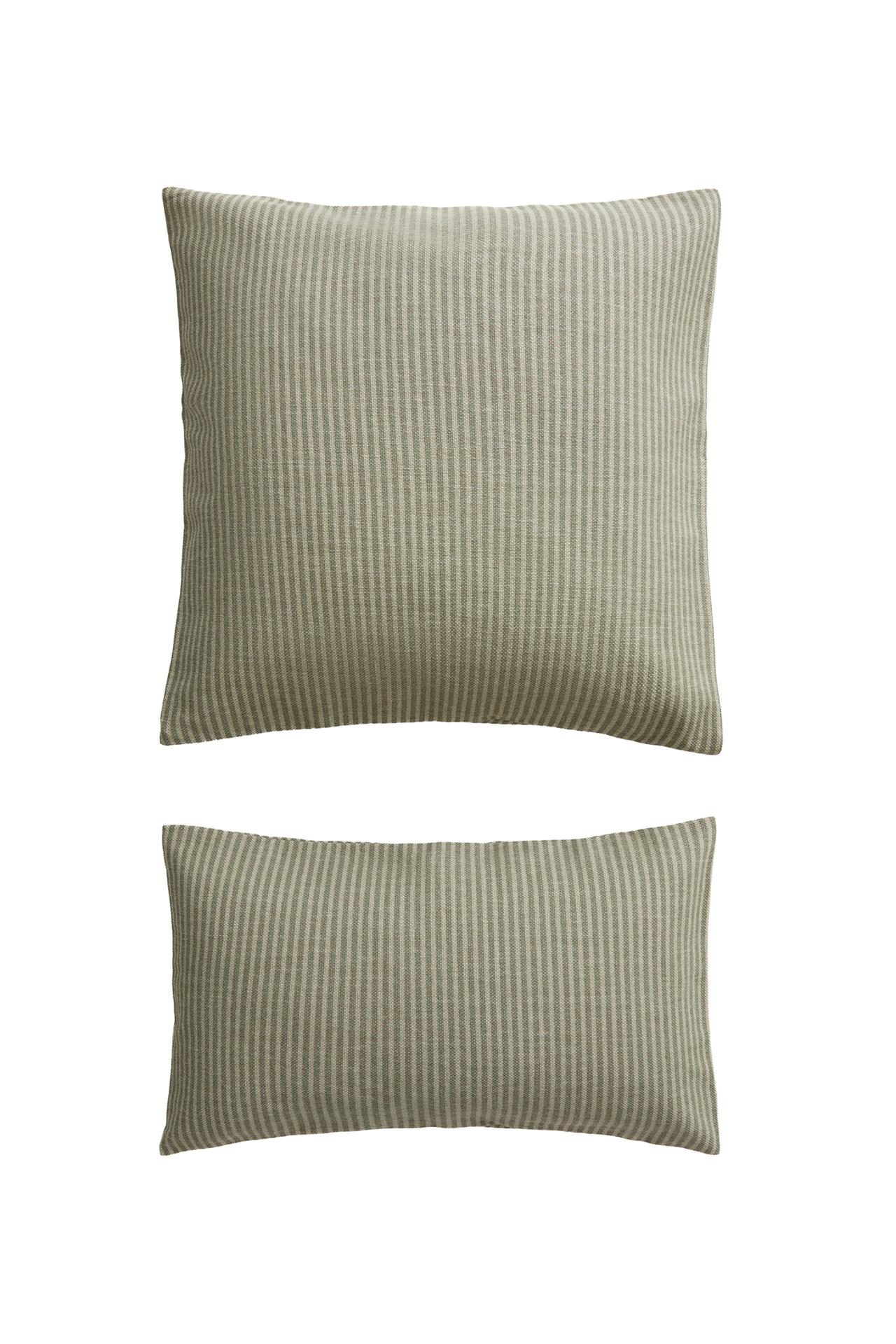 STRIPED COTTON CUSHION