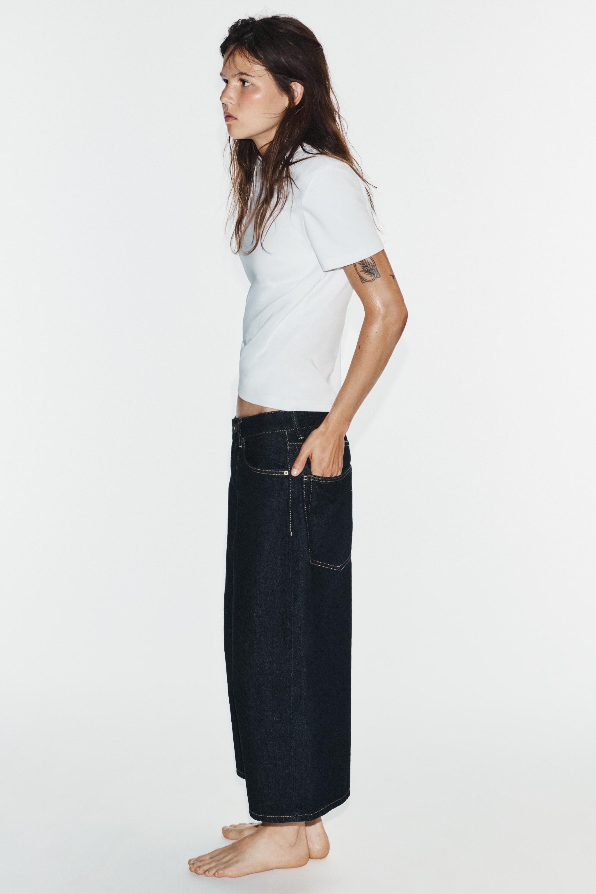 TRF BAGGY DENIM JORTS