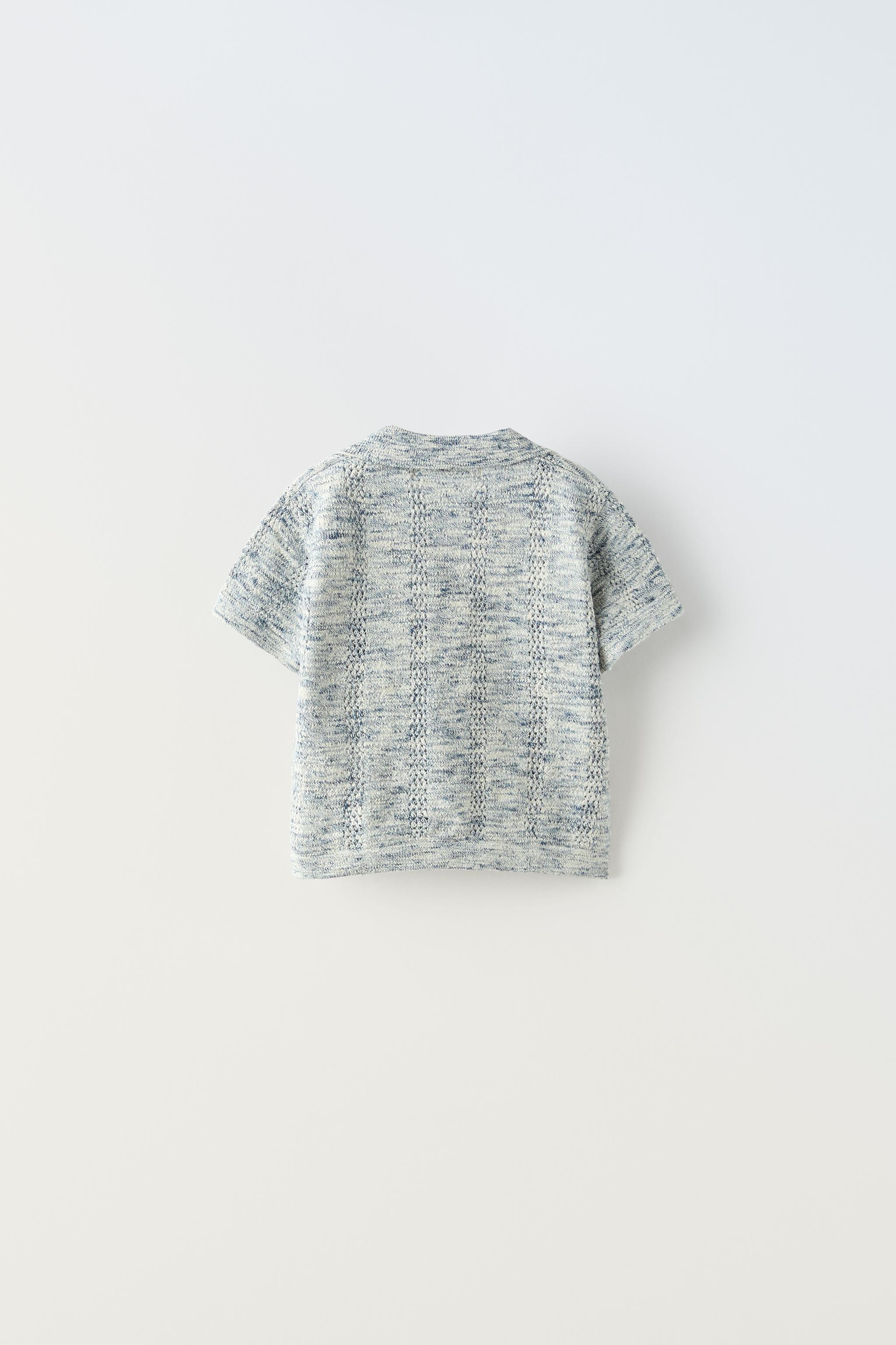 KNIT SHIRT - Light blue | ZARA United States