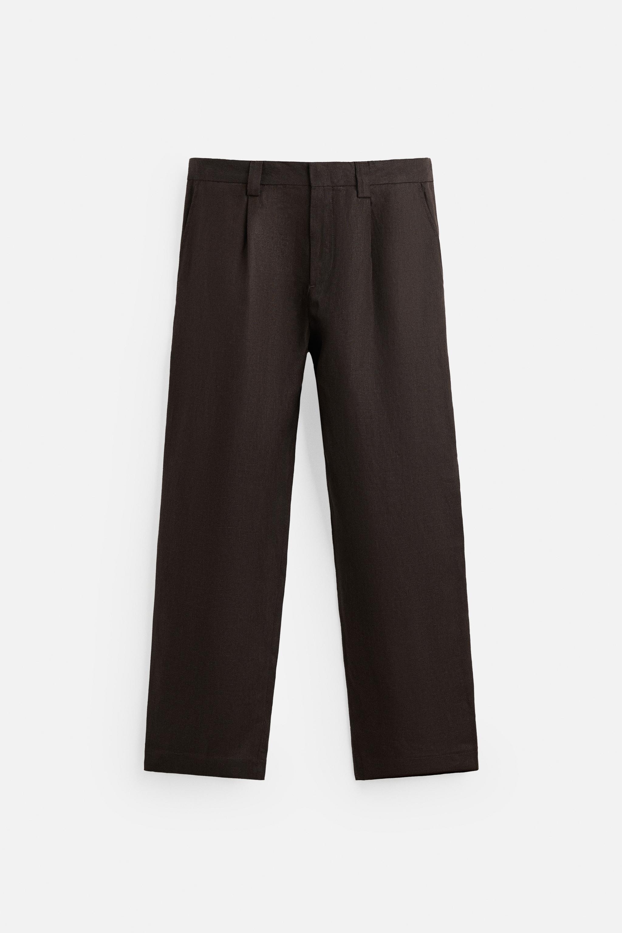 PANTALON DE COSTUME 100 % LIN