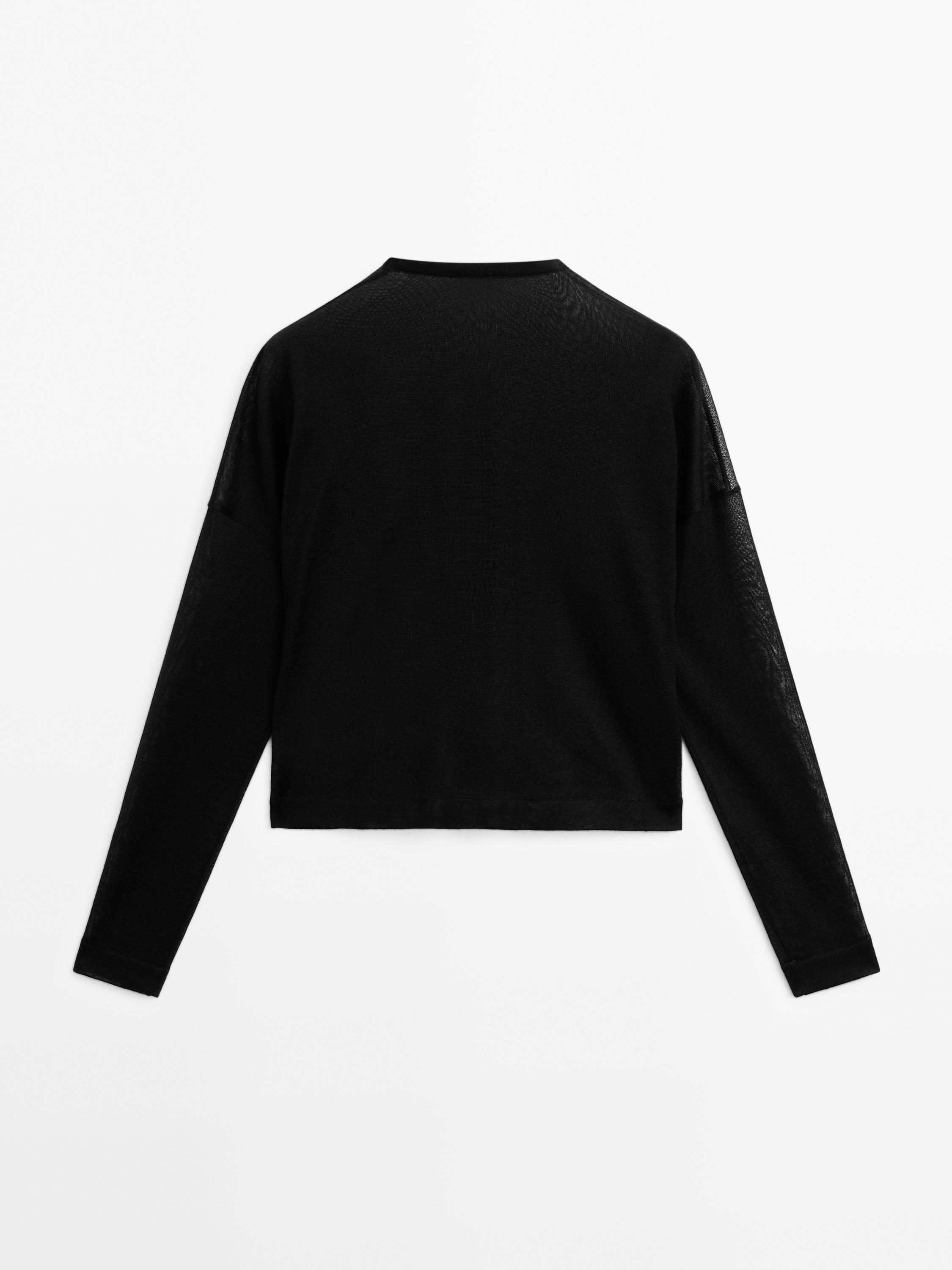 Pull ample à col en V