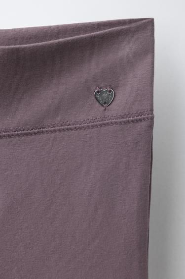 LEGGING ÉVASÉ - Mauve de Zara - Image 2