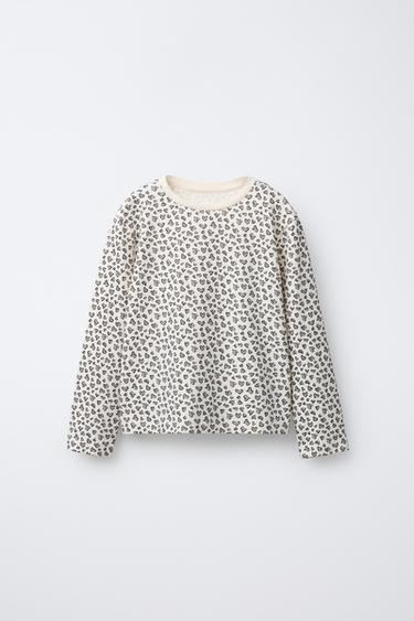 2-6 YEARS/ ANIMAL PRINT PYJAMAS - Ecru by Zara - Image 1