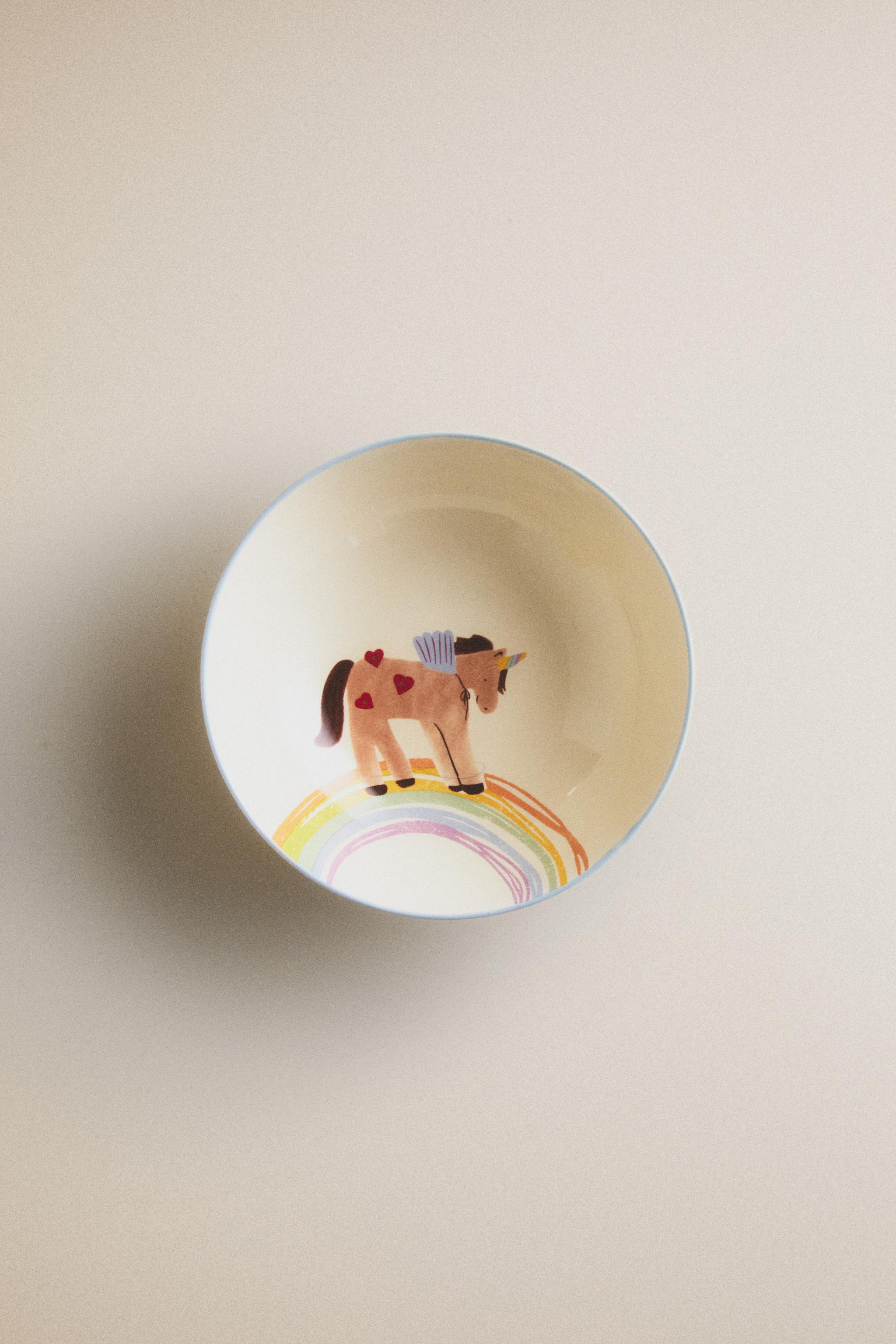 BOL ENFANT CÉRAMIQUE LICORNE