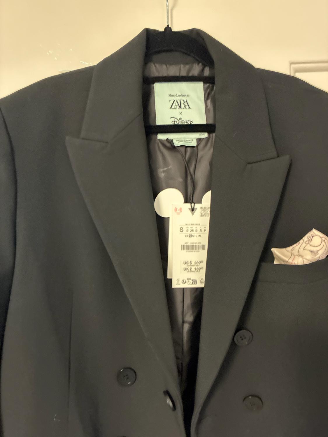 LONG DOUBLE-BREASTED BLAZER HARRY LAMBERT FOR ZARA X DISNEY - Image 2