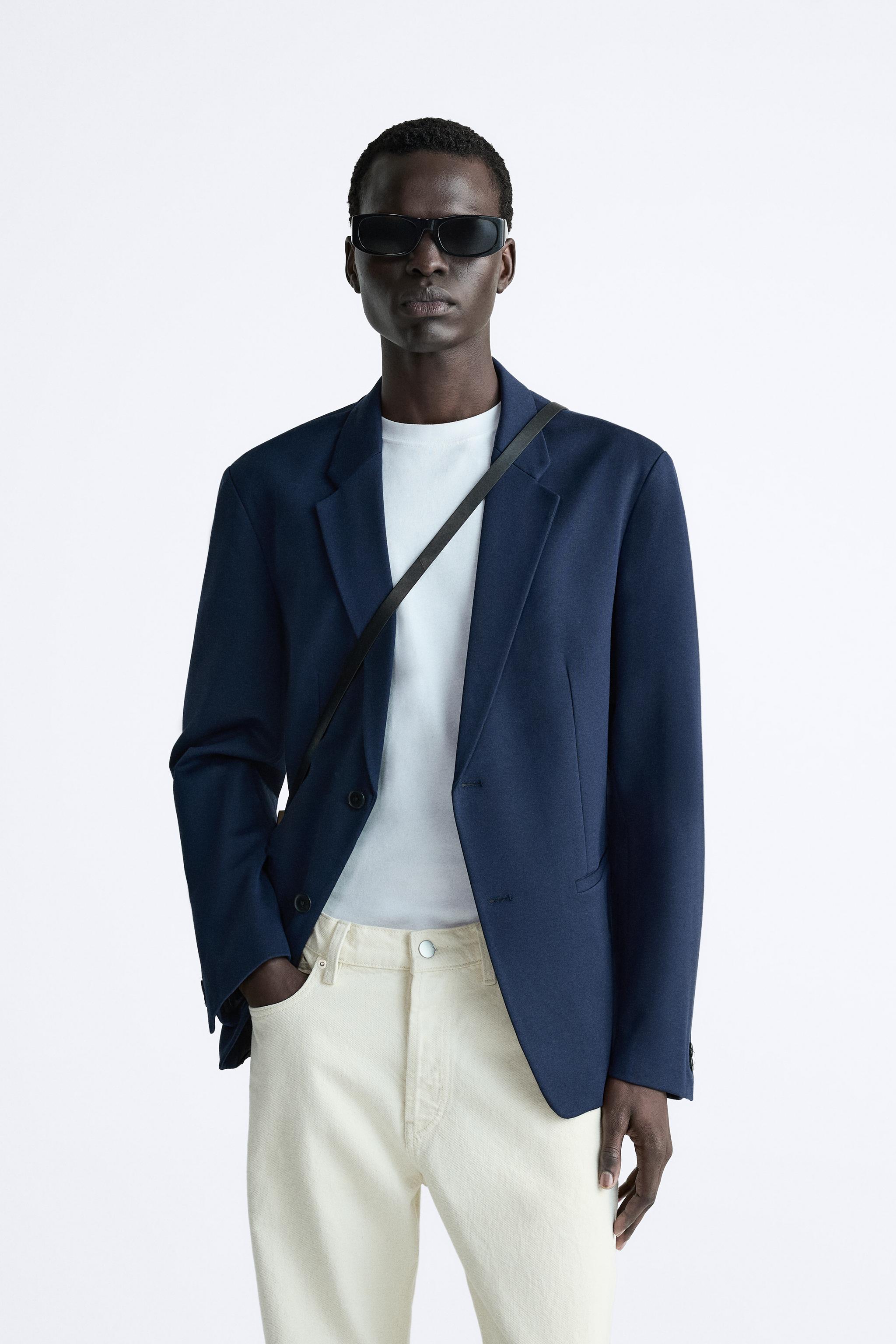 Men's Blue and Navy Blazers | Explore our New Arrivals | ZARA 