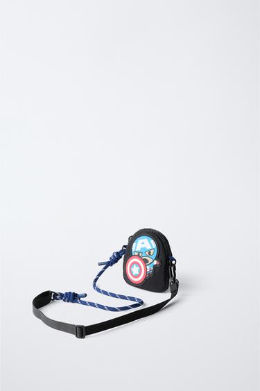 THE AVENGERS © MARVEL CROSSBODY BAG - Black by Zara - Image 1