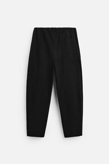 CARROT-FIT-HOSE - Schwarz von Zara