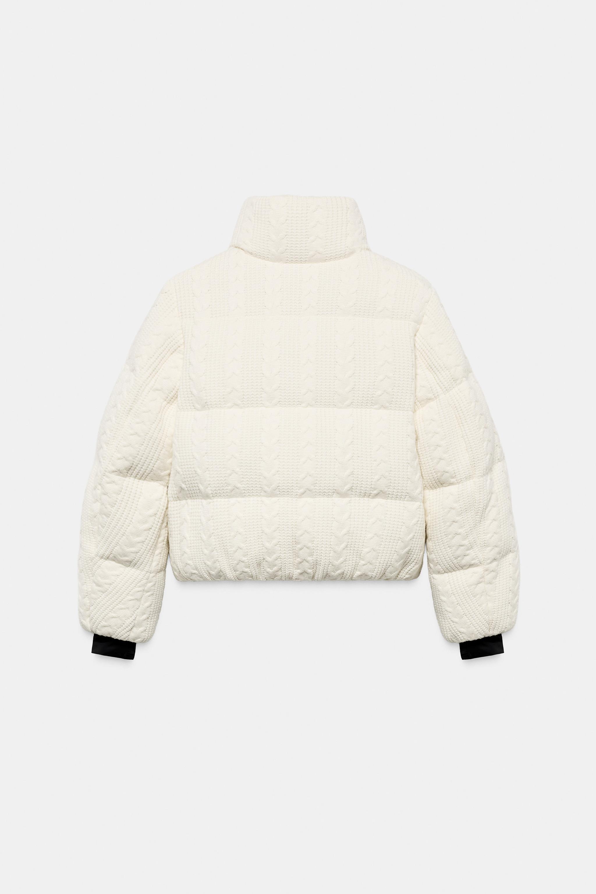 SHEARLING PUFFER JACKET HEIQ XREFLEX™ RECCO® TECHNOLOGY SKI COLLECTION