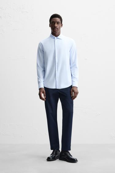CAMISA REGULAR FIT - Rayas de Zara - Imagen 0