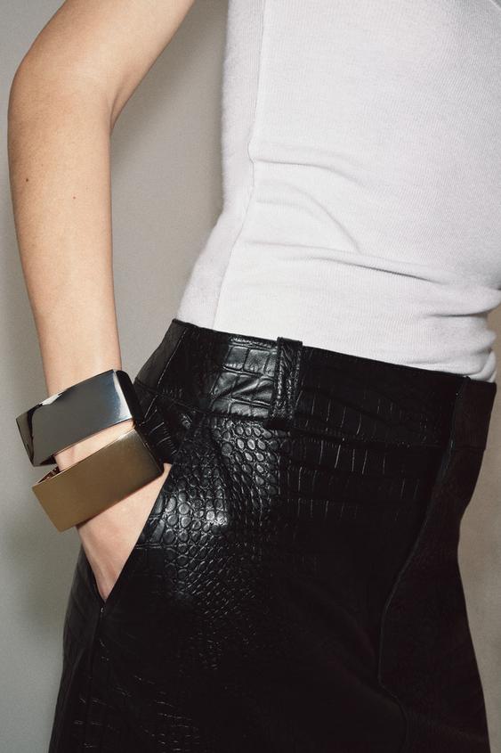 2-PACK METAL BRACELETS from Zara - $35.90