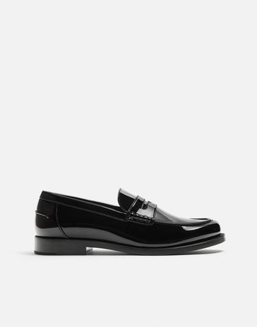 MOCASÍN CHAROL ANTIFAZ - Negro de Zara
