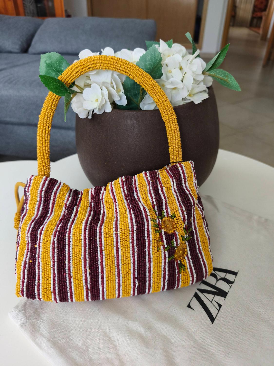 MINI BEADED SHOULDER BAG - Image 6
