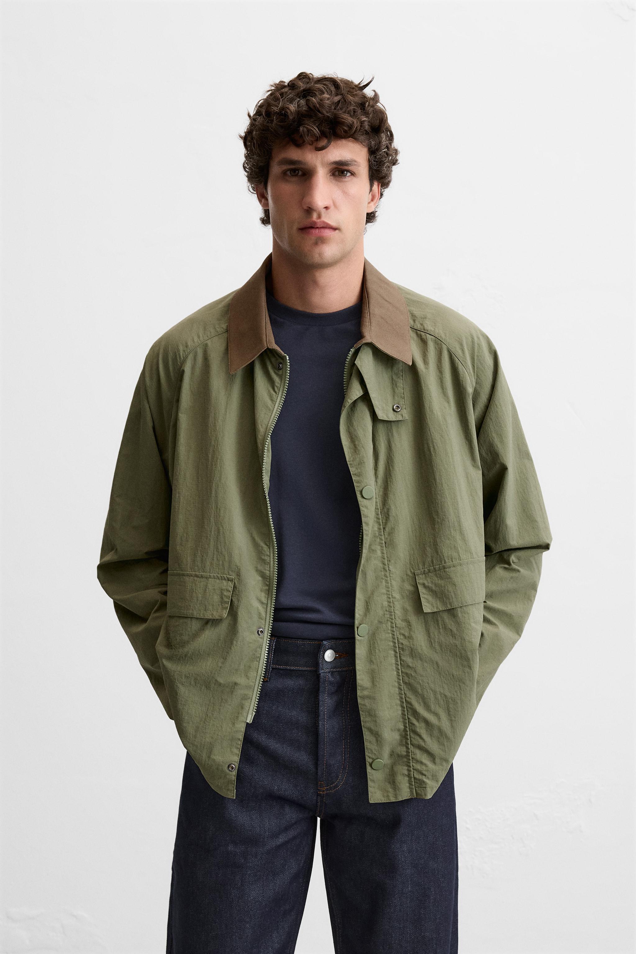 Chaqueta entretiempo hombre zara sale