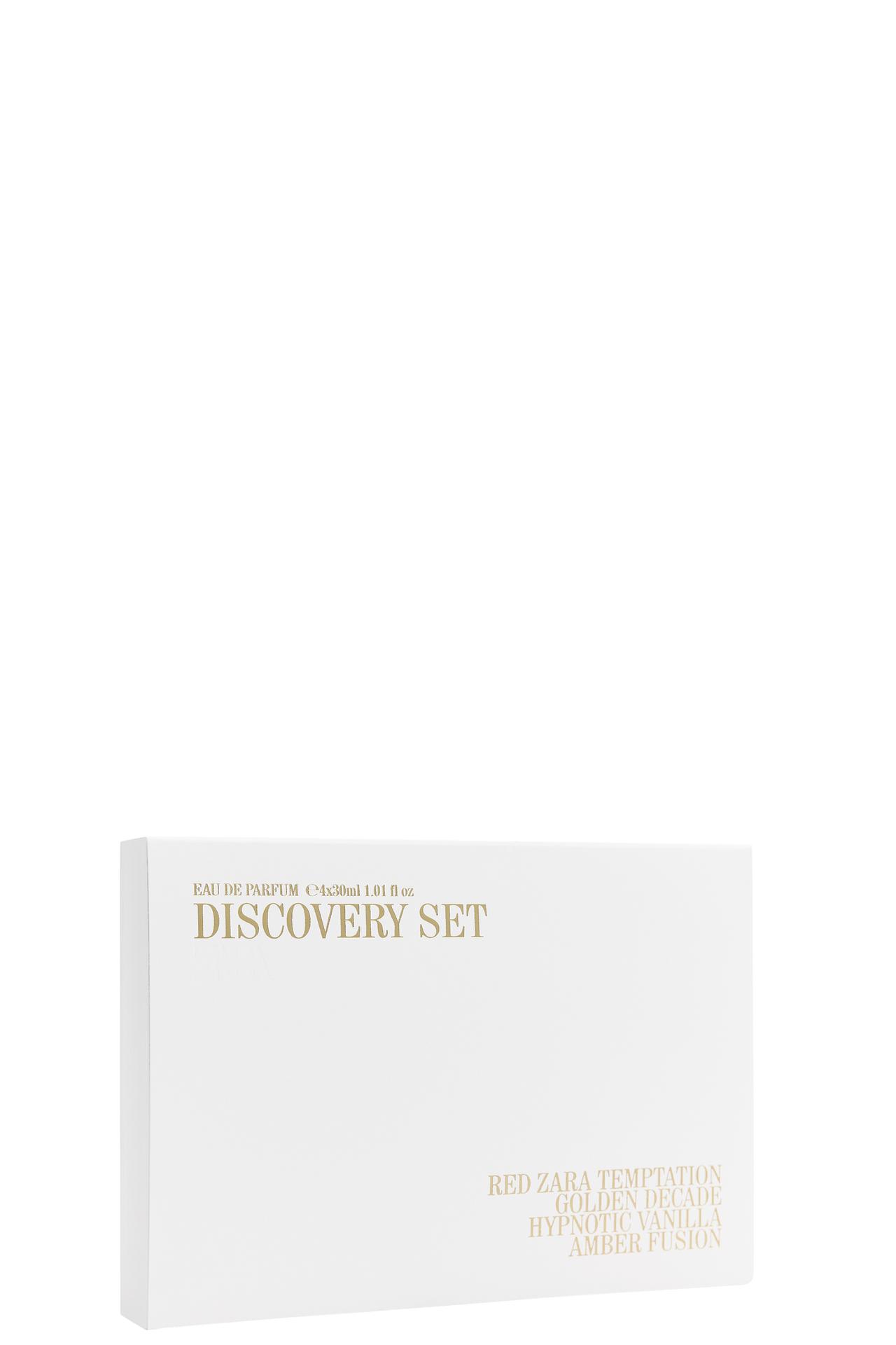 ZARA CHAPTER DISCOVERY SET EDP 4 X 30 ML / 1.01 oz — TINTED LEATHER