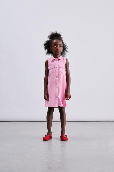 DENIM SKEYTER KOʻYLAK - Pushti Zara tomonidan