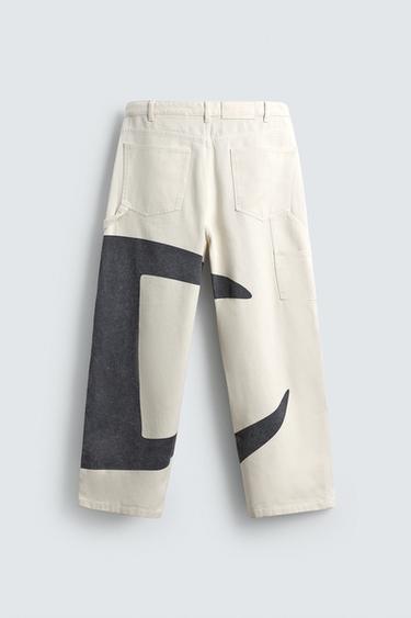 PANTALON LOGO CONTRASTÉ CHAMPION ® X ZARA - Écru de Zara - Image 7