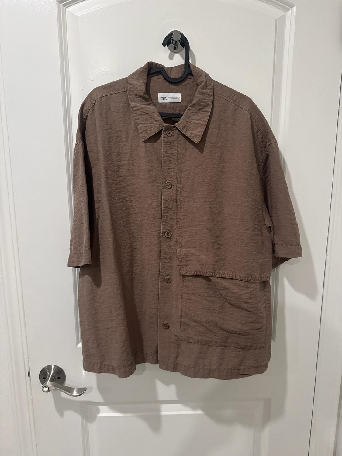 WRINKLED LOOK SHIRT - Image 3