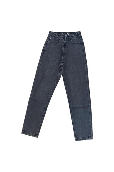 JEANS ZARA RECTO TIRO ALTO EFECTO LAVADO