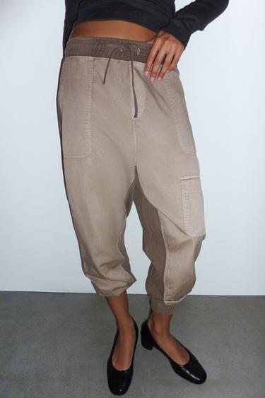JOGGER GALTZA MILITARRA KONBINATUA - Marroia / Marroi-grisa, Zara-rena