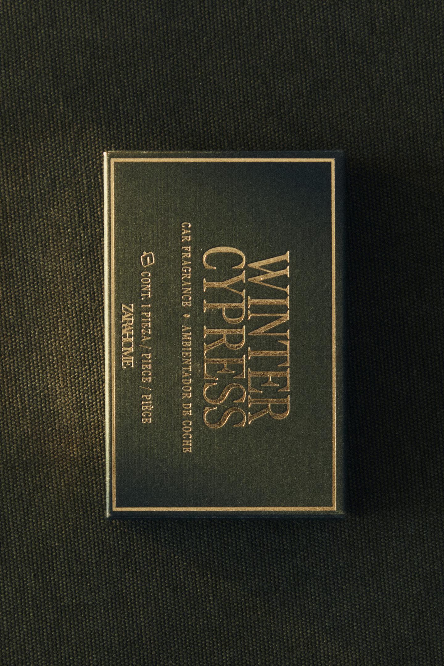 Zara Winter Cypress Car Air Freshener, цвет: Виски — фото 5