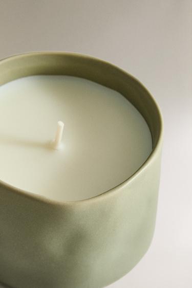 (150 G) NEROLI SCENTED CANDLE - Lemon yellow by Zara - Image 2