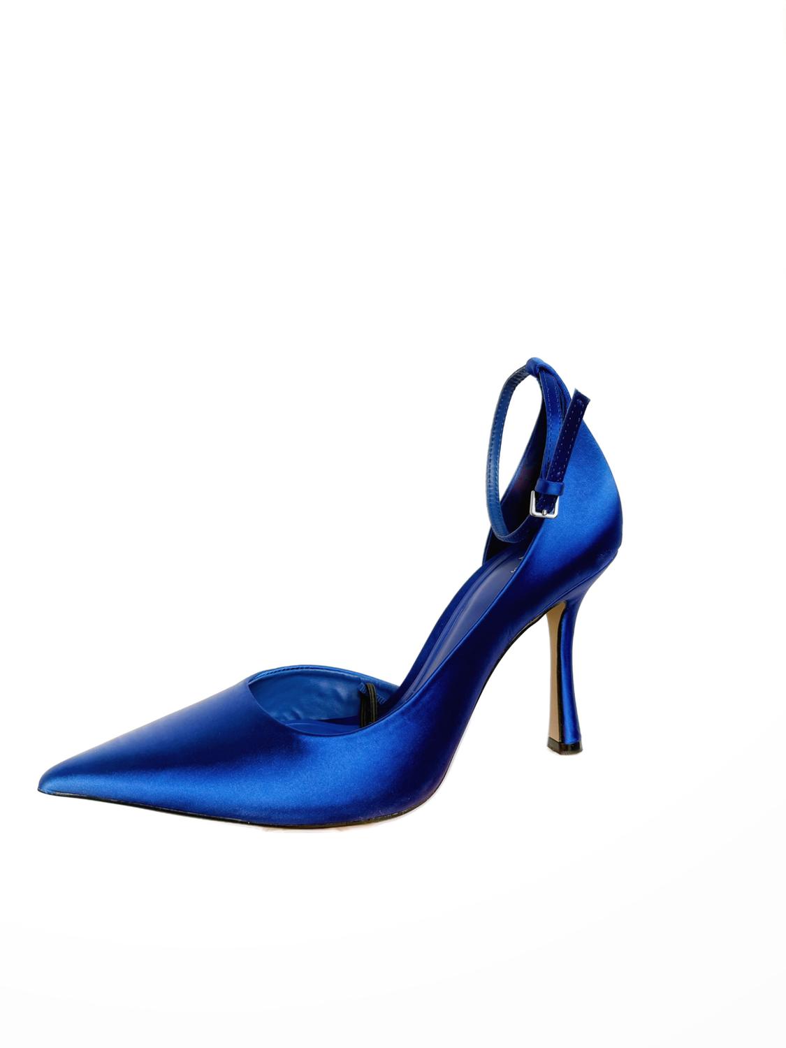 SATINY HIGH-HEEL SHOES - Image 2