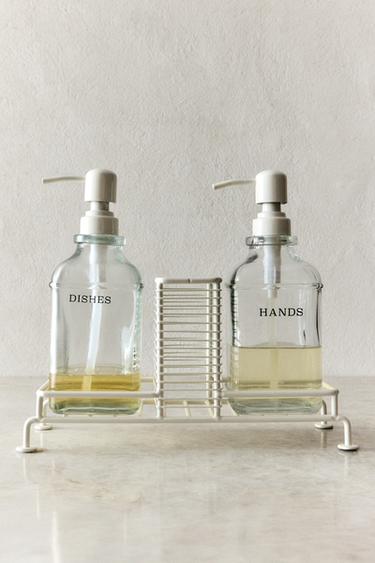 DISTRIBUTEUR CUISINE DOUBLE SUPPORT - Crème de Zara
