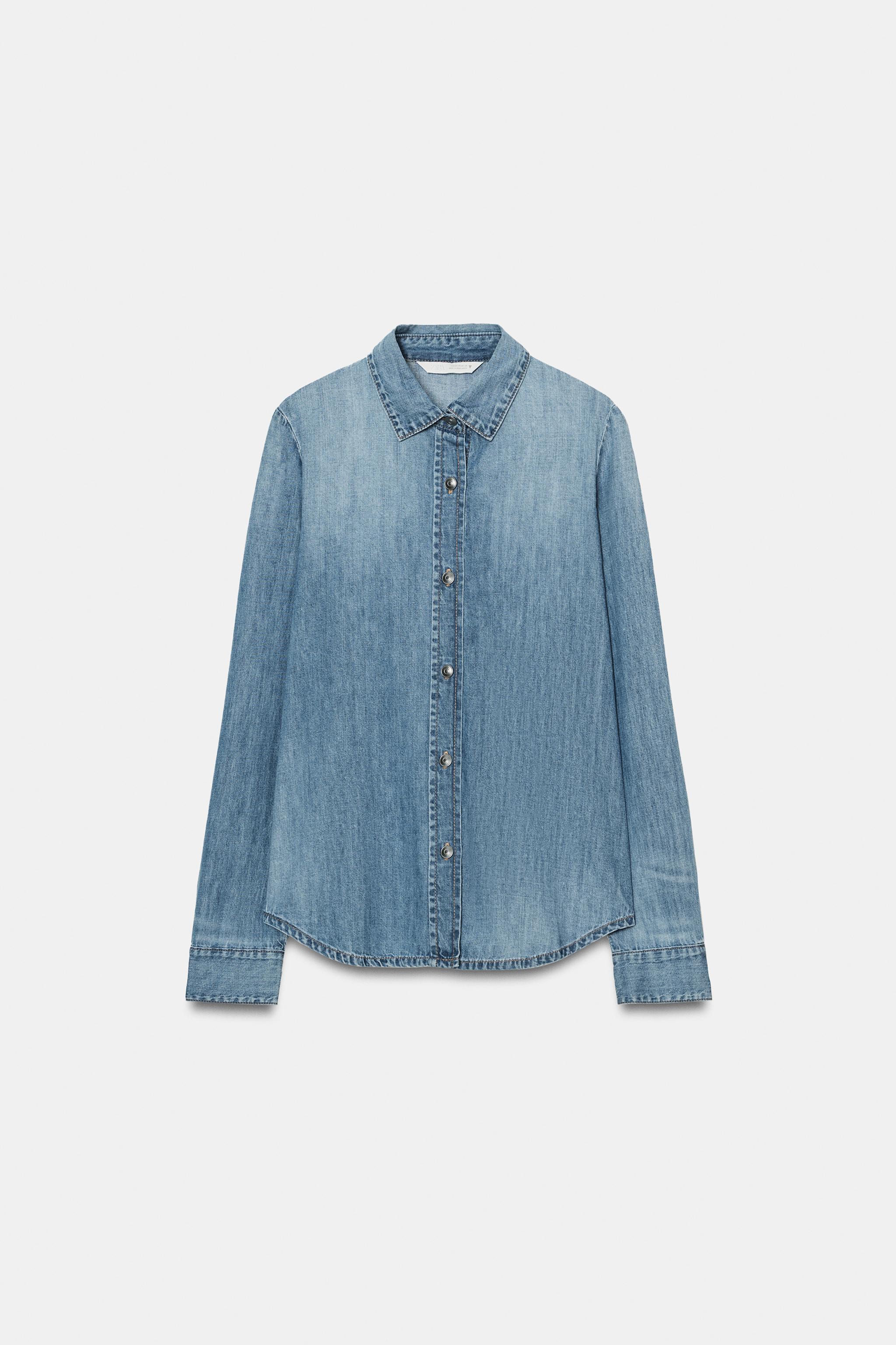 CHEMISE EN DENIM TRF