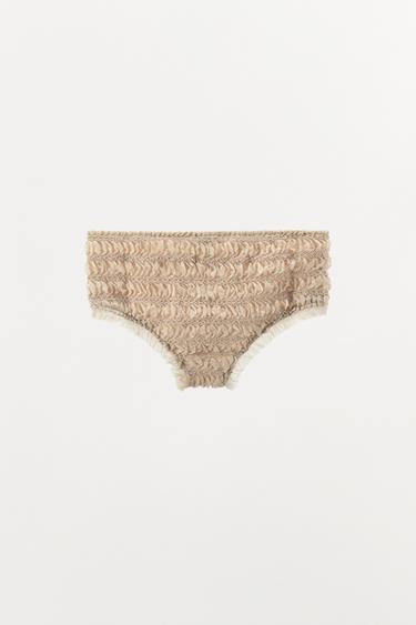TEXTURED MINI SHORTS - Pink by Zara - Image 5
