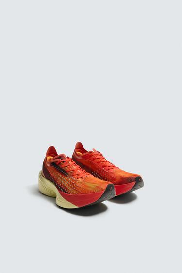 MARATHON TRAINERS - Orange by Zara