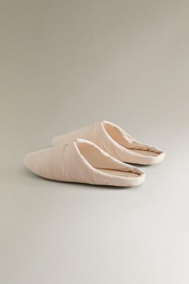 MULES SEMELLE CUIR - Beige de Zara - Image 3