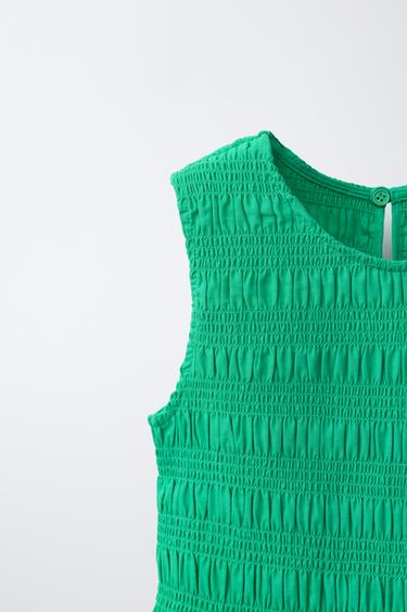 TOP ÉLASTIQUES SCHIFFLY - Vert de Zara - Image 2