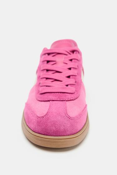 COLOURED SPORTS TRAINERS - Fuchsia by Zara - Image 5