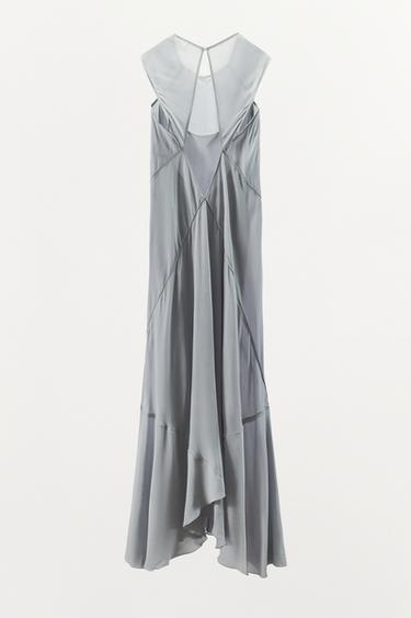 ROBE À VOLANTS ZW COLLECTION LIMITED EDITION - Bleu clair de Zara - Image 5