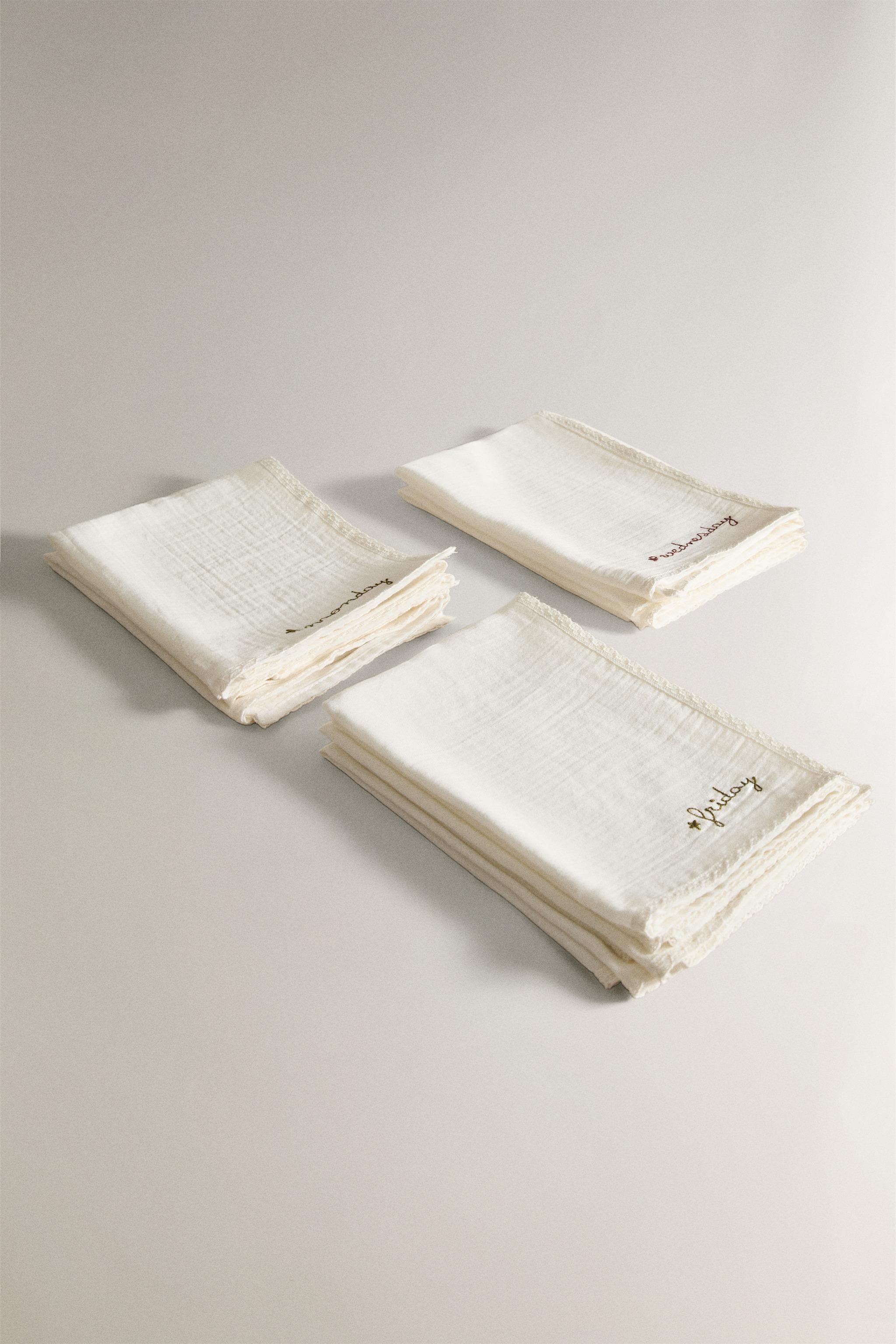 BABY MUSLIN CLOTHS (PACK OF 7)
