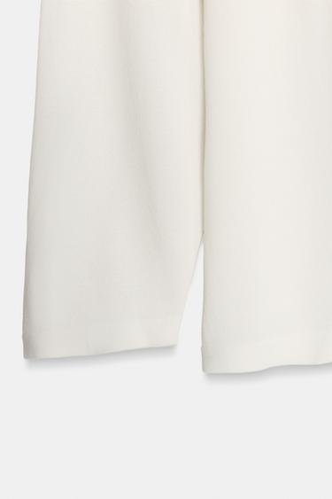 PULL OVERSIZE EN MAILLE FINE - Blanc de Zara - Image 7